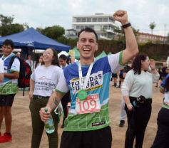 Foto de la galería: Llegada en La Cascada de los participantes de la Maratón Posadas Futura