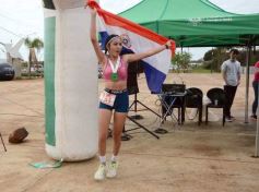 Foto de la galería: Llegada en La Cascada de los participantes de la Maratón Posadas Futura