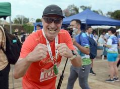 Foto de la galería: Llegada en La Cascada de los participantes de la Maratón Posadas Futura