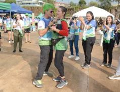 Foto de la galería: Llegada en La Cascada de los participantes de la Maratón Posadas Futura