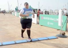 Foto de la galería: Llegada en La Cascada de los participantes de la Maratón Posadas Futura