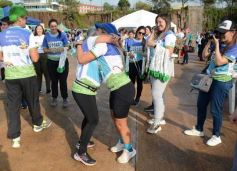 Foto de la galería: Llegada en La Cascada de los participantes de la Maratón Posadas Futura