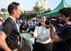 Foto de la galería: Llegada en La Cascada de los participantes de la Maratón Posadas Futura