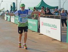 Foto de la galería: Llegada en La Cascada de los participantes de la Maratón Posadas Futura