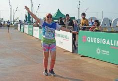Foto de la galería: Llegada en La Cascada de los participantes de la Maratón Posadas Futura