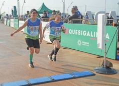 Foto de la galería: Llegada en La Cascada de los participantes de la Maratón Posadas Futura