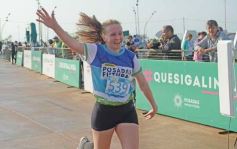 Foto de la galería: Llegada en La Cascada de los participantes de la Maratón Posadas Futura