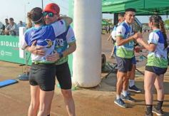 Foto de la galería: Llegada en La Cascada de los participantes de la Maratón Posadas Futura