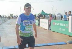 Foto de la galería: Llegada en La Cascada de los participantes de la Maratón Posadas Futura