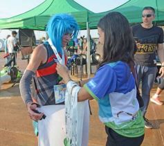 Foto de la galería: Llegada en La Cascada de los participantes de la Maratón Posadas Futura