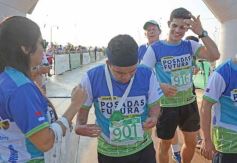 Foto de la galería: Llegada en La Cascada de los participantes de la Maratón Posadas Futura