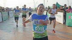 Foto de la galería: Llegada en La Cascada de los participantes de la Maratón Posadas Futura