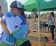 Foto de la galería: Llegada en La Cascada de los participantes de la Maratón Posadas Futura
