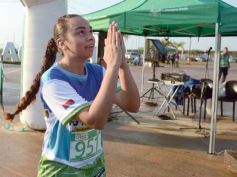 Foto de la galería: Llegada en La Cascada de los participantes de la Maratón Posadas Futura