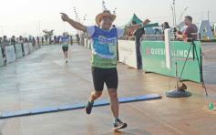 Foto de la galería: Llegada en La Cascada de los participantes de la Maratón Posadas Futura