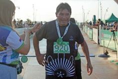 Foto de la galería: Llegada en La Cascada de los participantes de la Maratón Posadas Futura