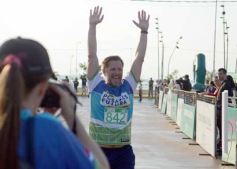 Foto de la galería: Llegada en La Cascada de los participantes de la Maratón Posadas Futura