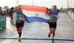 Foto de la galería: Llegada en La Cascada de los participantes de la Maratón Posadas Futura