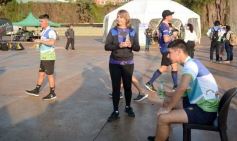 Foto de la galería: Llegada en La Cascada de los participantes de la Maratón Posadas Futura