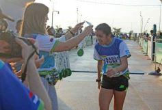 Foto de la galería: Llegada en La Cascada de los participantes de la Maratón Posadas Futura