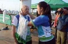 Foto de la galería: Llegada en La Cascada de los participantes de la Maratón Posadas Futura