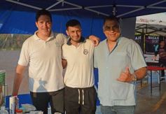 Foto de la galería: Llegada en La Cascada de los participantes de la Maratón Posadas Futura