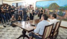 Foto de la galería: Massa en Posadas: la zona aduanera, entre los anuncios que dejó en su visita