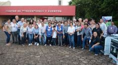 Foto de la galería: Con herramientas y maquinarias, beneficiaron el trabajo de más de 300 productores misioneros