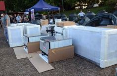 Foto de la galería: Con herramientas y maquinarias, beneficiaron el trabajo de más de 300 productores misioneros