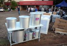 Foto de la galería: Con herramientas y maquinarias, beneficiaron el trabajo de más de 300 productores misioneros