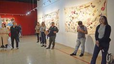 Foto de la galería: Apertura en el Juan Yaparí: en su paso por la ciudad, el Manto Federal sumó arte y diseño misionero