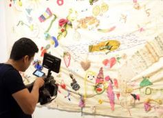 Foto de la galería: Apertura en el Juan Yaparí: en su paso por la ciudad, el Manto Federal sumó arte y diseño misionero