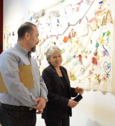 Foto de la galería: Apertura en el Juan Yaparí: en su paso por la ciudad, el Manto Federal sumó arte y diseño misionero