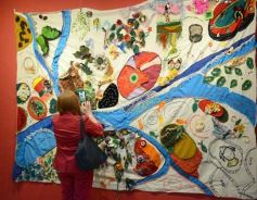 Foto de la galería: Apertura en el Juan Yaparí: en su paso por la ciudad, el Manto Federal sumó arte y diseño misionero