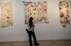 Foto de la galería: Apertura en el Juan Yaparí: en su paso por la ciudad, el Manto Federal sumó arte y diseño misionero