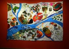 Foto de la galería: Apertura en el Juan Yaparí: en su paso por la ciudad, el Manto Federal sumó arte y diseño misionero