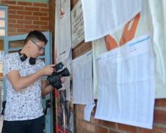 Foto de la galería: Balotaje 2023: con buen tiempo de por medio, el folclore electoral se vivió a pleno en la ciudad