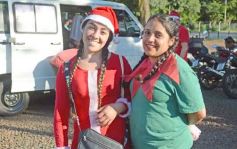 Foto de la galería: Papanoelada Solidaria: la Navidad no esperó al 25 y se adelantó en moto en Posadas