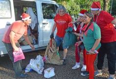 Foto de la galería: Papanoelada Solidaria: la Navidad no esperó al 25 y se adelantó en moto en Posadas