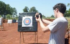 Foto de la galería: Tiro con arco: Centro de Cazadores inauguró su cancha y ya apunta a una Escuela de Arquería