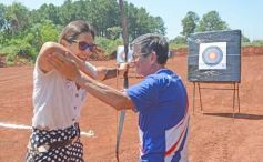 Foto de la galería: Tiro con arco: Centro de Cazadores inauguró su cancha y ya apunta a una Escuela de Arquería