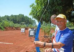 Foto de la galería: Tiro con arco: Centro de Cazadores inauguró su cancha y ya apunta a una Escuela de Arquería