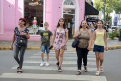 Foto de la galería: Después de las fiestas, volvió el ritmo diario en la ciudad en el arranque de enero con los amigos que están