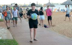 Foto de la galería: Sunset Costa Sur: playa, río y atardecer posadeño, más del disfrute que viene siendo la temporada en la ciudad