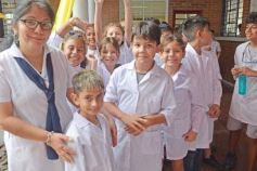 Foto de la galería: Vuelta a clases en Misiones: acto central por el primer dia en Itaembé Guazú