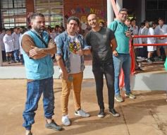 Foto de la galería: Vuelta a clases en Misiones: acto central por el primer dia en Itaembé Guazú