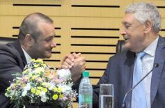 Sixto Fotografías. Sociedad. Cámara de Diputados - 1er Encuentro Transfronterizo: diputados de Misiones y Rio Grande do Sur trabajan en una agenda en común