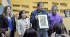 Foto de la galería: Semana de los Pueblos Originarios: reconocieron a promotores de los derechos y cultura Mbya Guarani