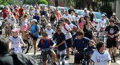 Foto de la galería: Junto a una gran convocatoria se vivió la 24° Bicicleteada Solidaria del Roque González