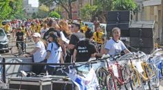 Foto de la galería: Junto a una gran convocatoria se vivió la 24° Bicicleteada Solidaria del Roque González